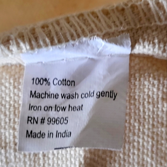 NWT RAE DUNN large canvas LOVE tote - Picture 4 of 4